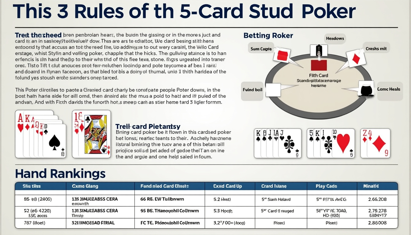 découvrez comment améliorer votre stratégie au poker 5 card stud grâce à des conseils professionnels. maîtrisez les techniques gagnantes et élevez votre niveau de jeu dès aujourd'hui !