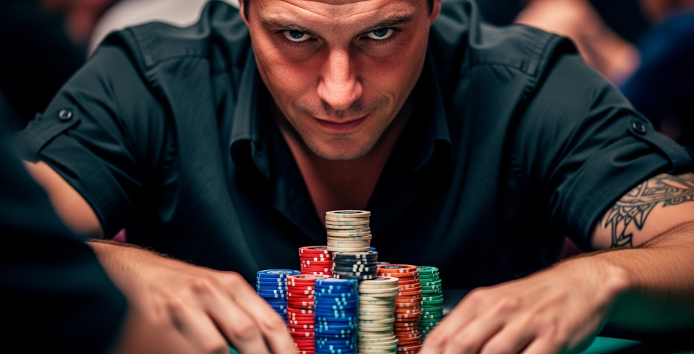 Chip leader au poker