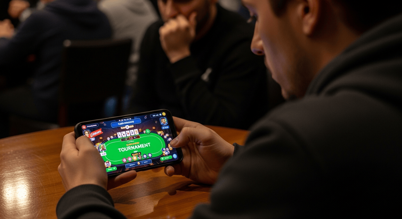 tournois de poker mobile