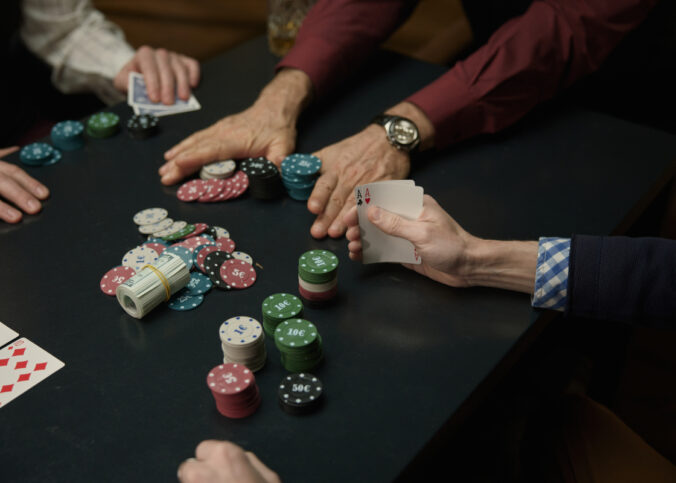 brelan au poker
