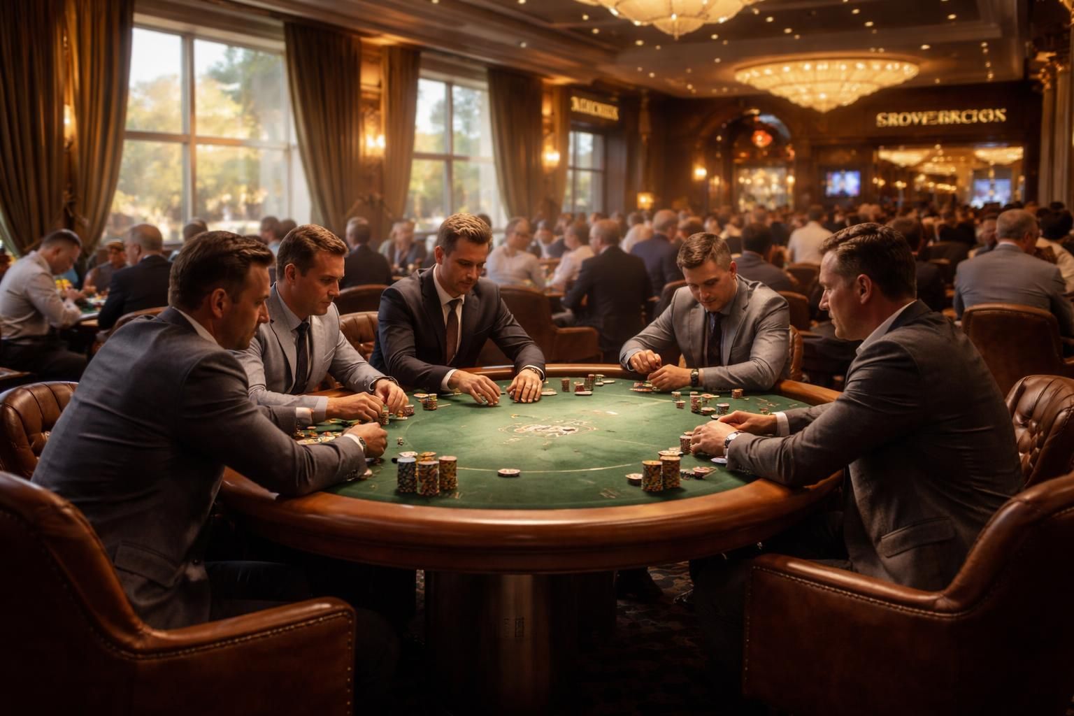 découvrez la salle de poker du grosvenor casino à victoria, profitez d'offres exclusives et vivez une expérience de jeu unique dans un cadre convivial et animé.
