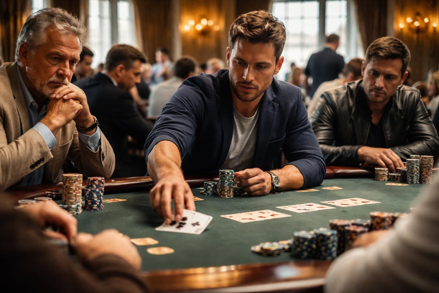 participez aux tournois captivants de la salle de poker du casino barrière à deauville, france, et vivez une expérience de jeu unique alliant compétition et ambiance festive.