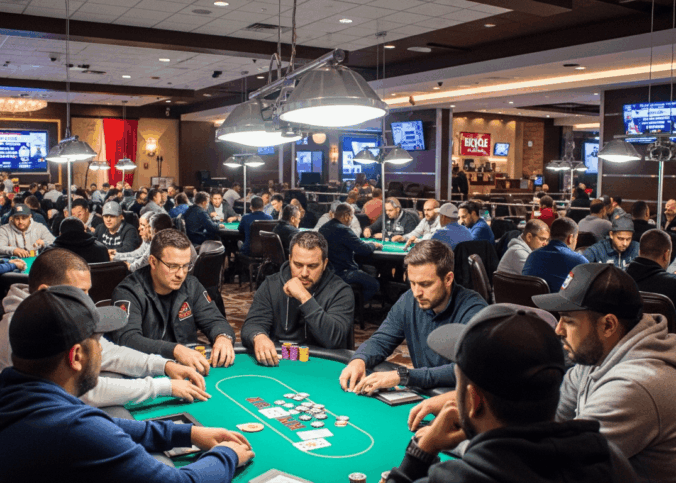 salle de poker Bicycle Casino