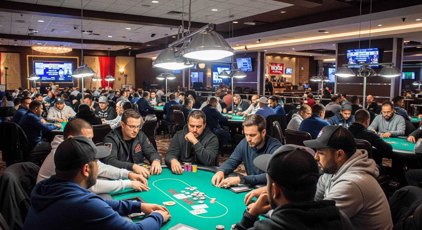 salle de poker Bicycle Casino