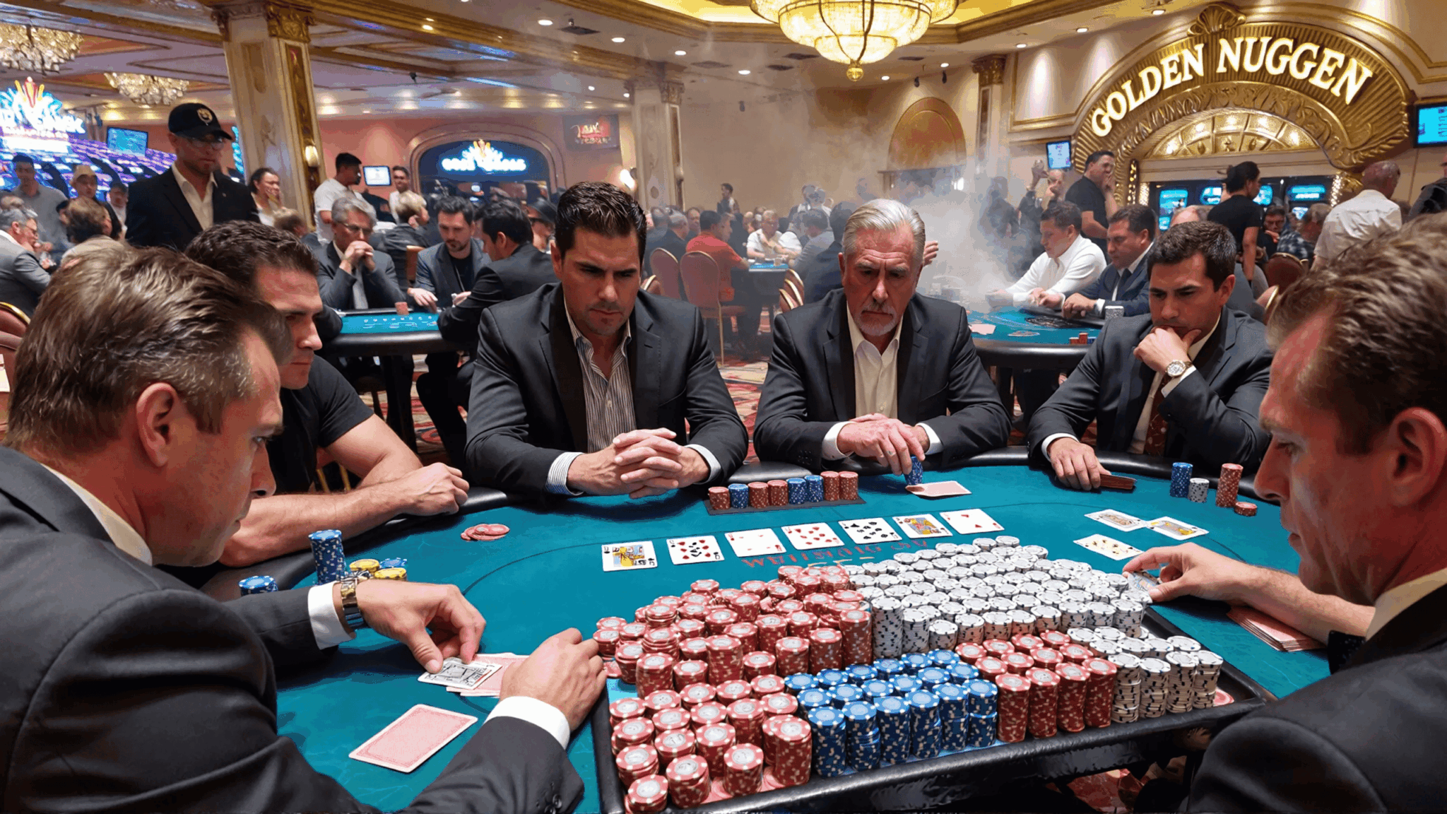 salle de poker Golden Nugget