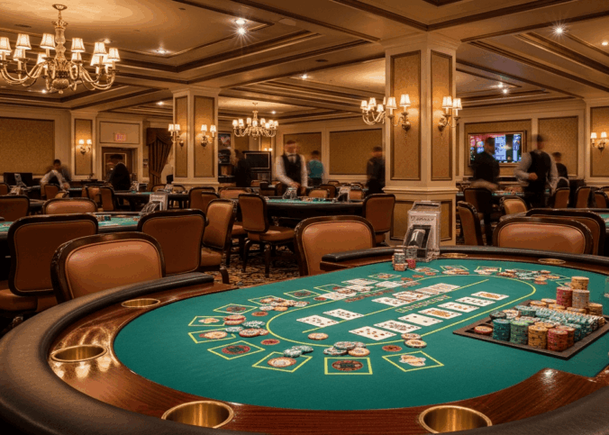 salle de poker IP Casino Resort Spa