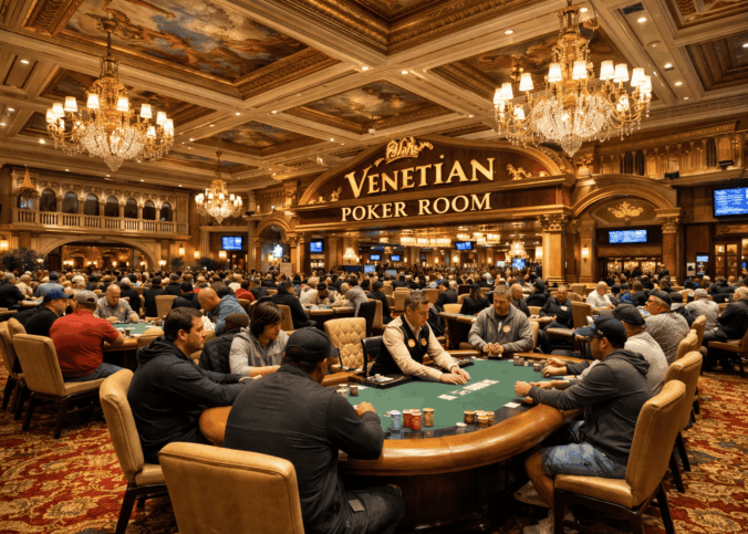 salle de poker Venetian DeepStack