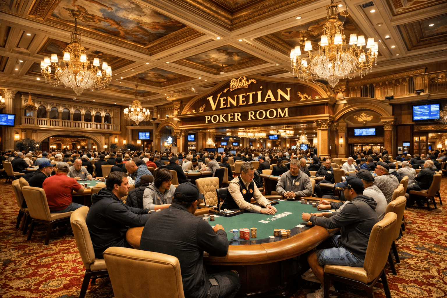 salle de poker Venetian DeepStack