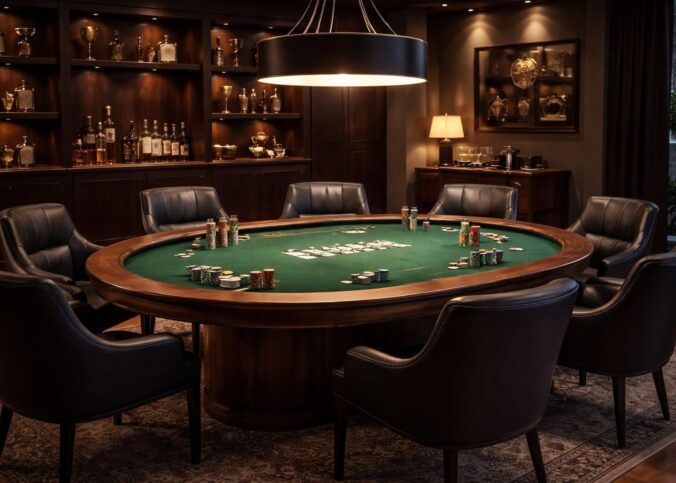découvrez nos conseils pour aménager une salle de poker à la maison et créer une ambiance professionnelle, idéale pour des parties conviviales et réussies.