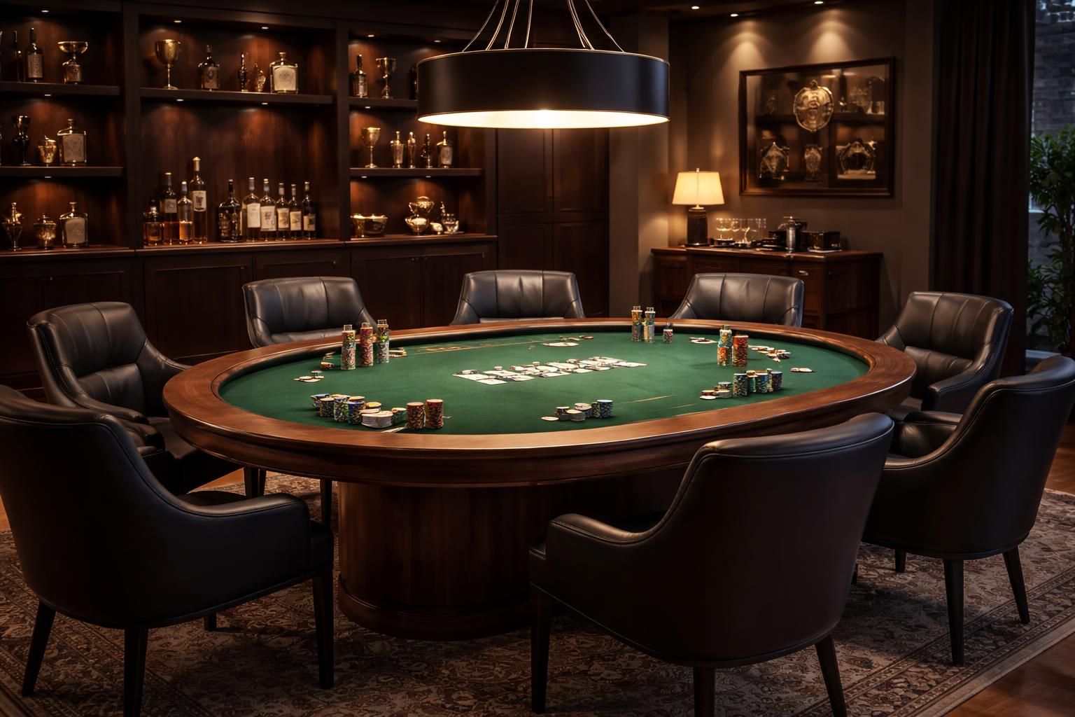 découvrez nos conseils pour aménager une salle de poker à la maison et créer une ambiance professionnelle, idéale pour des parties conviviales et réussies.