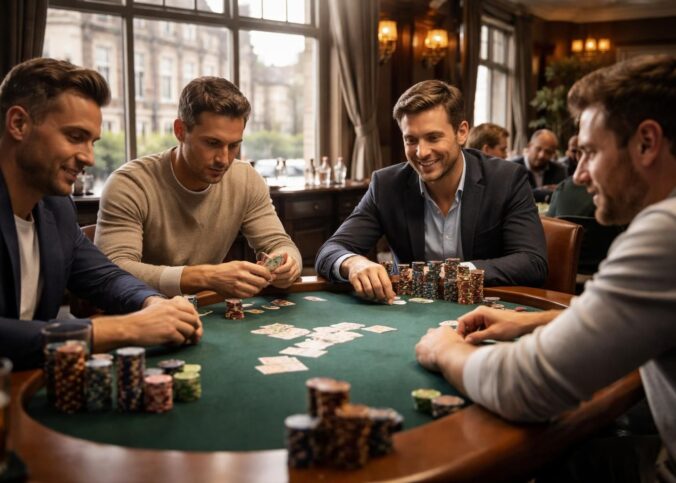 découvrez les avantages de jouer à alea poker room à glasgow, un lieu idéal pour les amateurs de poker avec une ambiance conviviale, des tournois passionnants et des récompenses attractives.