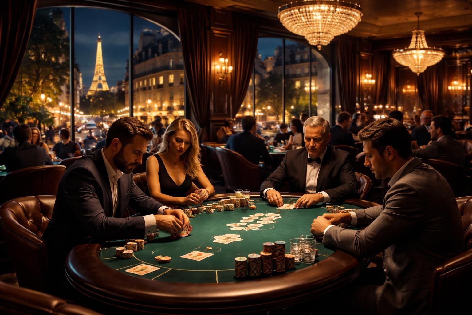 découvrez les meilleurs clubs de poker à paris pour jouer en plein centre-ville, profiter d'une ambiance conviviale et vivre des parties passionnantes.
