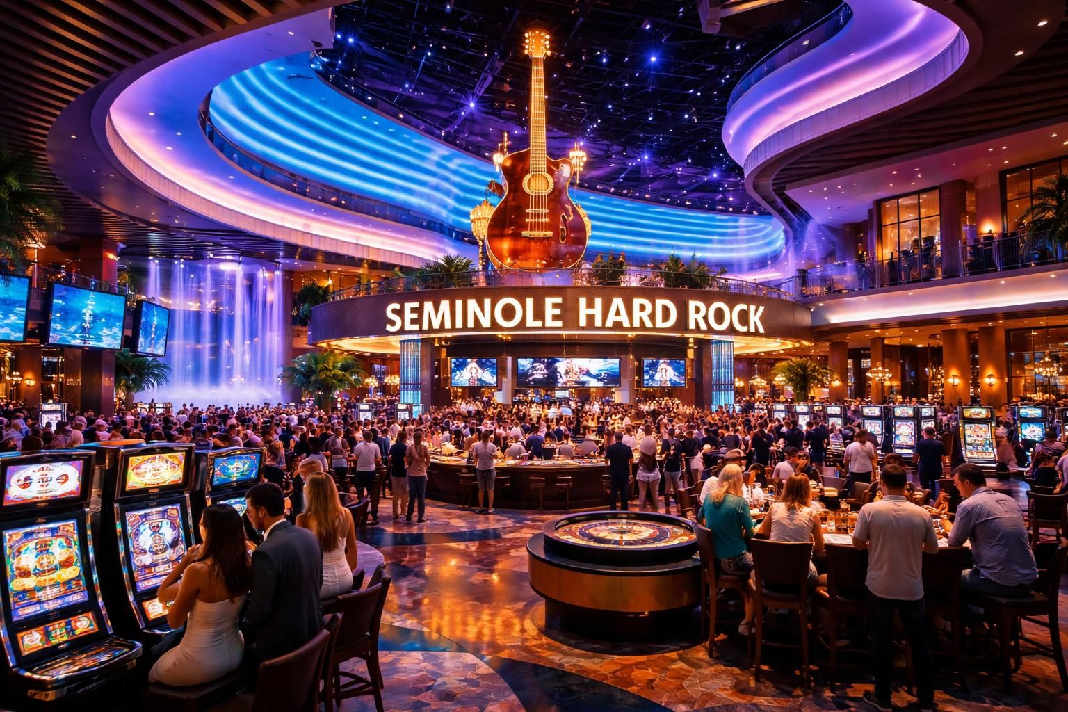 découvrez une expérience inoubliable au seminole hard rock casino à hollywood : jeux, divertissements et ambiance exceptionnelle vous attendent.